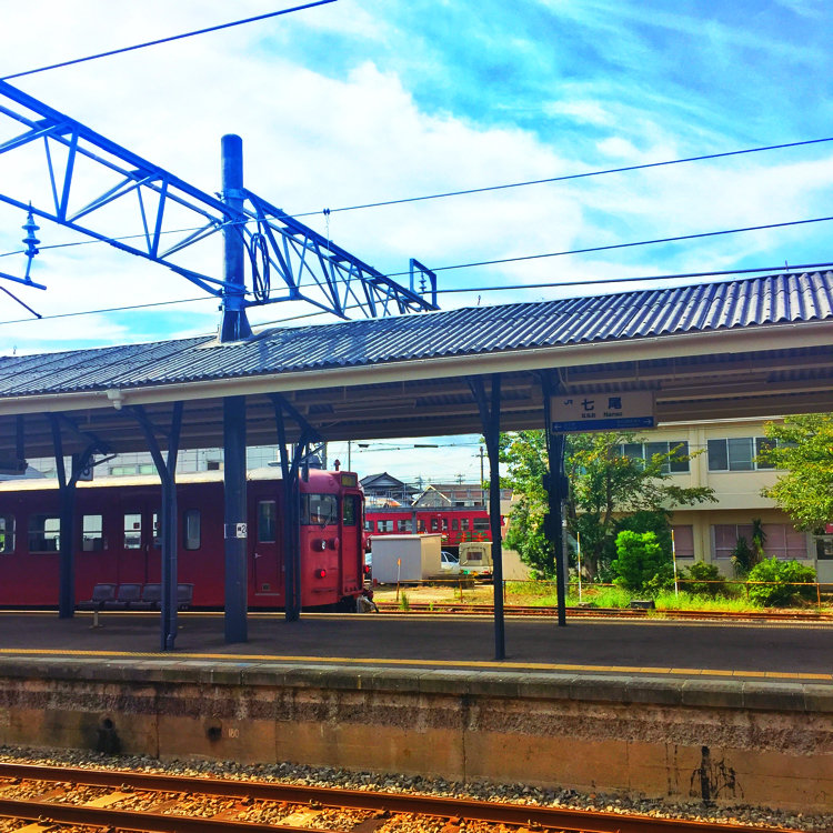 ま*も様 【錆あり】金沢⇄七尾　金沢⇄和倉 駅名板　鉄道プレート　 案内板　ホー Yahoo!オークション - 45 当時物 鉄道廃品 ホーロー看板 両面