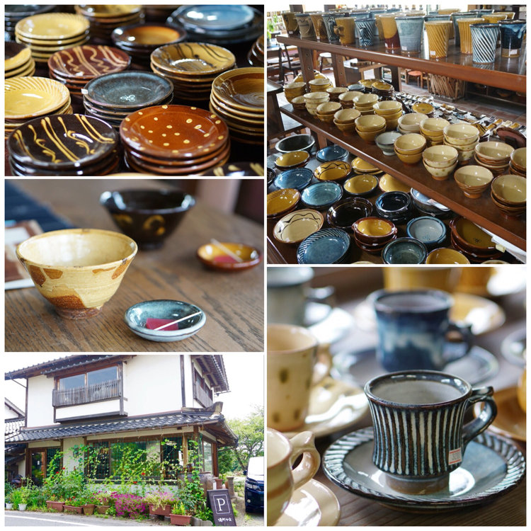 民藝　湯町窯　コーヒーカップ&ソーサー　6つセット　箱入り 民藝 湯町窯 コーヒーカップ&ソーサー 6つセット 箱入り （昭和