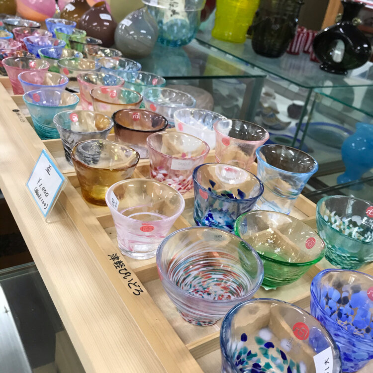 津軽びいどろ　北洋硝子　水鉢✖️１点 津軽びいどろ 北洋硝子 水鉢1点 （津軽びいどろ公式オンライン