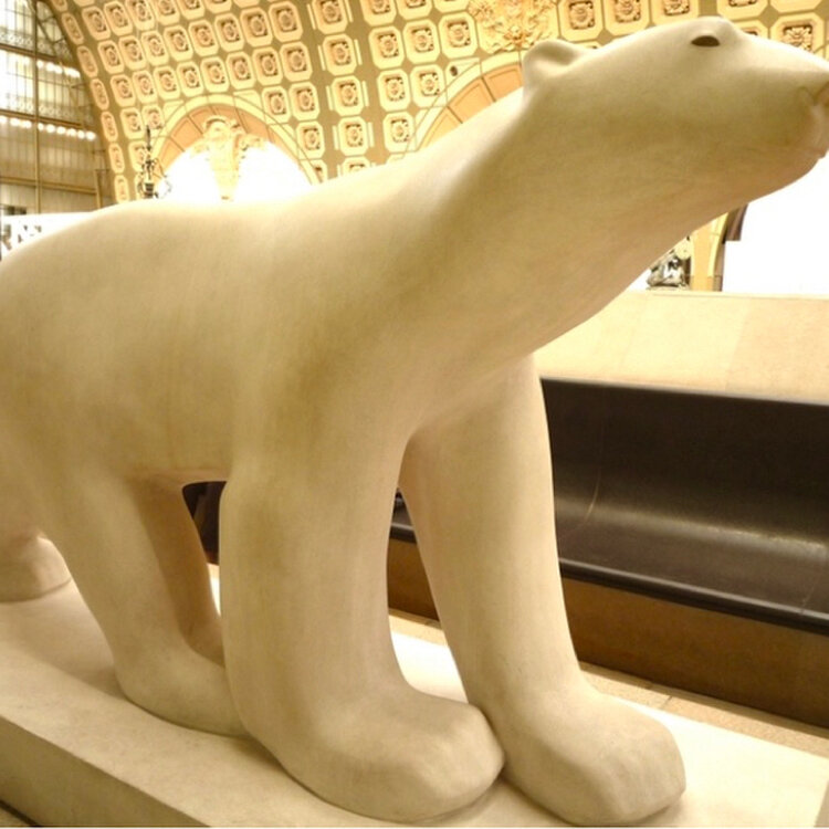 フランソワ ポンポン シロクマ 白熊 オルセー美術館 オルセー美術館の