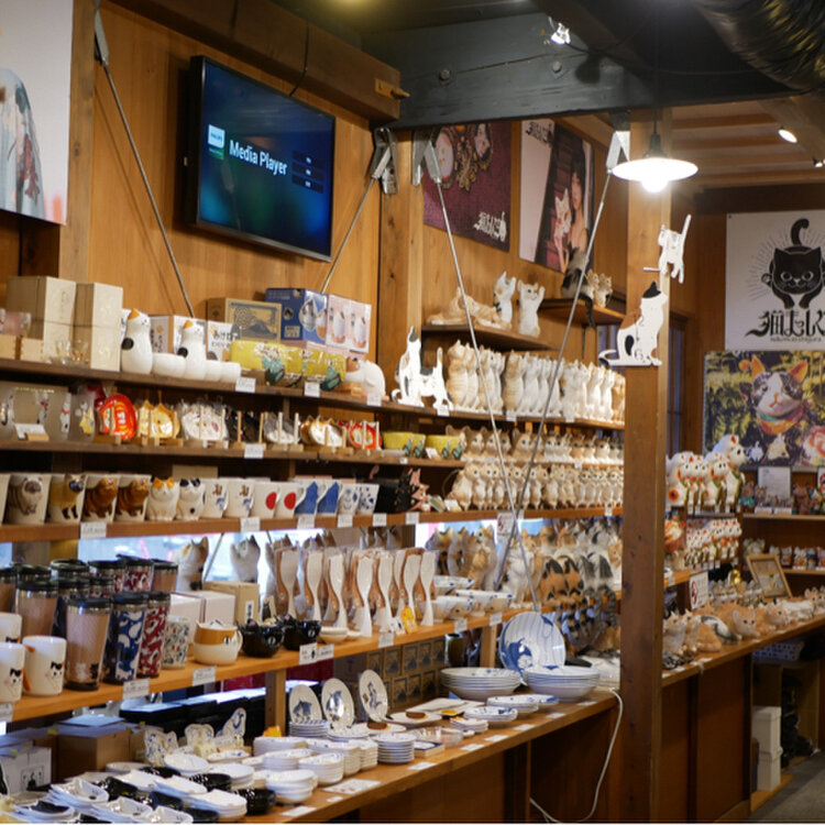 猫まっしぐら 猫まっしぐら #猫茶屋 #ねこグッズ #錦市場 #錦小路 #京都観光