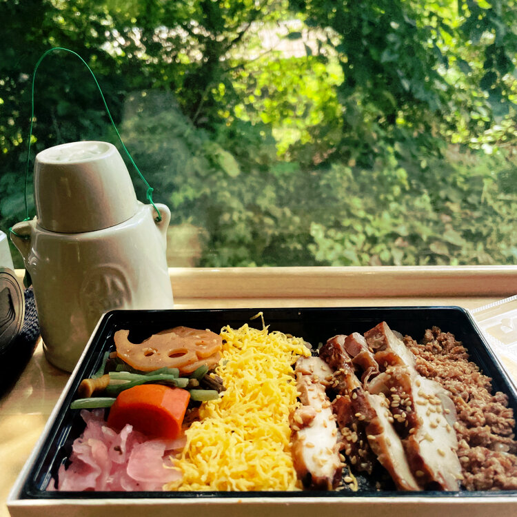 汽車土瓶／駅弁 丸政／山梨県小淵沢駅 - キッチン/食器