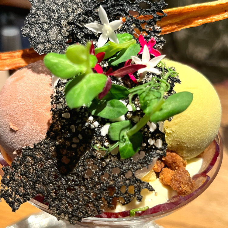 ドライフラワーグラス＊パフェアジアン