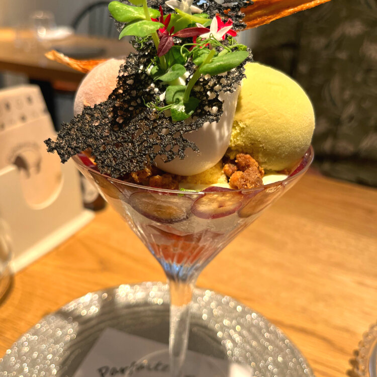 ドライフラワーグラス＊パフェアジアン