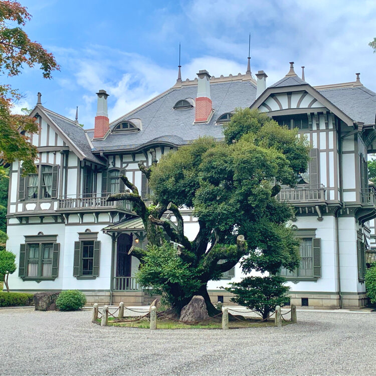 ★アール・ヌーヴォーの館 旧松本健次郎邸 辰野金吾 sns_ff88c6571a.jpg