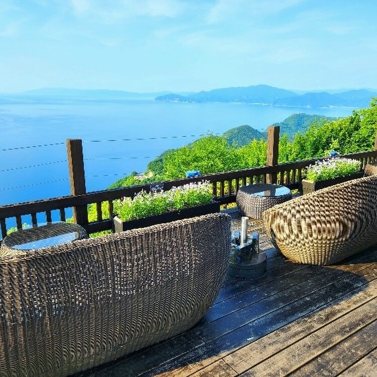 福助兄さん、蒼い、山 50角・三々 | 安曇野SKY版画工房