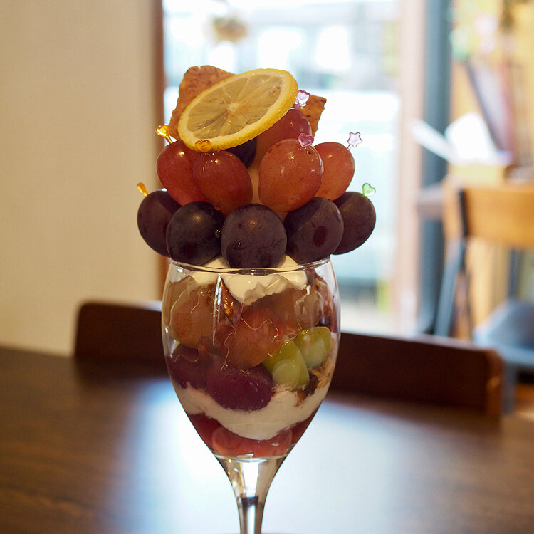 ドライフラワーグラス＊パフェアジアン