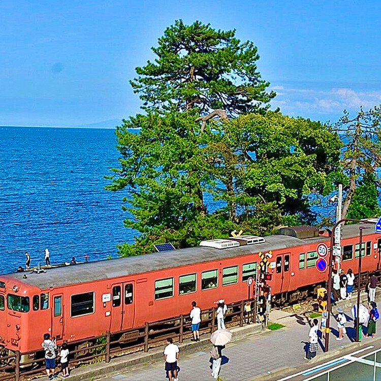 「海岸風景」 浦富海岸ジオウォーク、【山陰海岸ジオパーク110kmウォーク