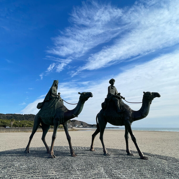 月の沙漠記念像 - （千葉県）の詳細情報 ｜ ことりっぷ