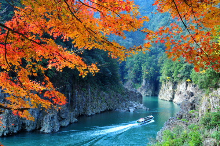 今が見頃 日本屈指の大渓谷 瀞峡 を紅葉クルージング ことりっぷ