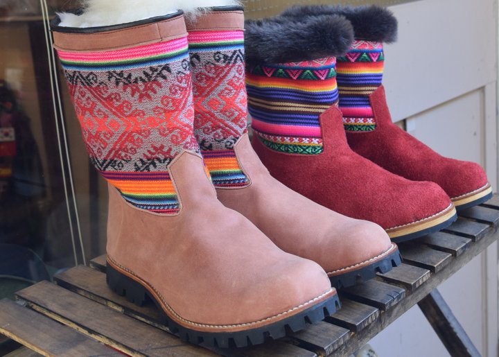 この冬は南米ペルーの織物を使ったキュートな靴はいかが？オーダー ...
