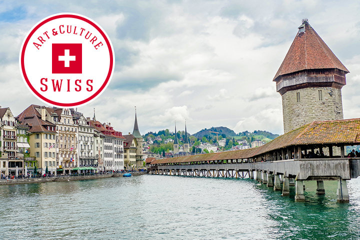 湖畔に並ぶ中世の町並み。スイスの絶景を一望できる古都ルツェルン