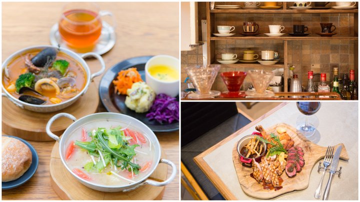 ごはんも楽しみながら、自由が丘お花見さんぽへ