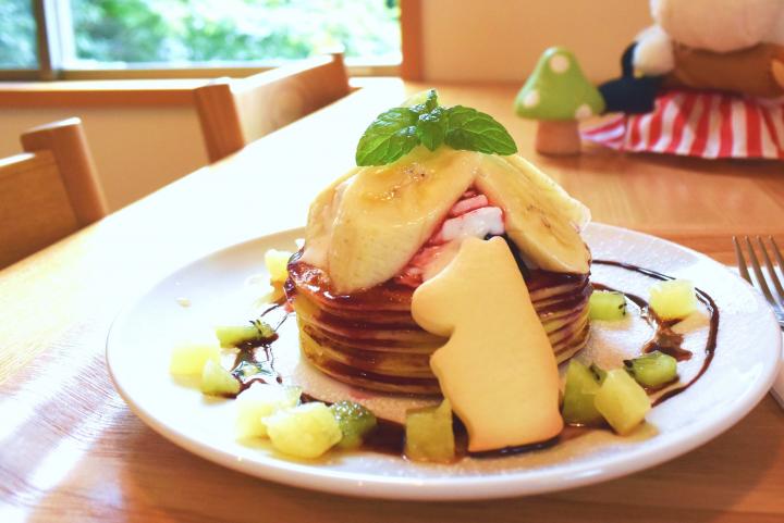 もちもちプルンなパンケーキがおいしい 安曇野の森のカフェ ニコナ ことりっぷ