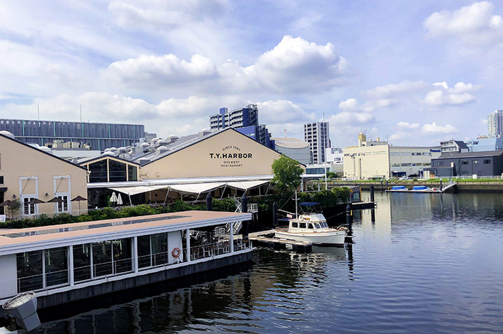 運河を眺めながらのんびりランチ！リゾート気分が味わえる水辺のレストラン、天王洲「T.Y.HARBOR」