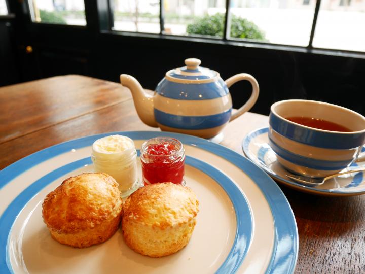 京都の街なかに登場。紅茶と焼き菓子＆すてきな景色が楽しめるカフェ　