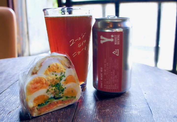 懐かしさ漂う「USED LIKE NEW BEER」でゆったり味わいたい、手作りサンドイッチとクラフトビール