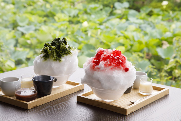 鎌倉・鶴岡八幡宮境内の絶景カフェ「風の杜」で、老舗茶屋が手掛けるひんやりスイーツを