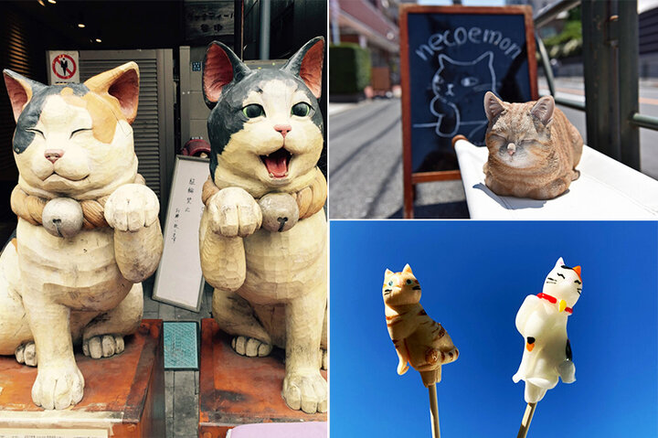 今日は猫の日】猫の街・谷中で下町さんぽ～昭和レトロな商店街で七福猫