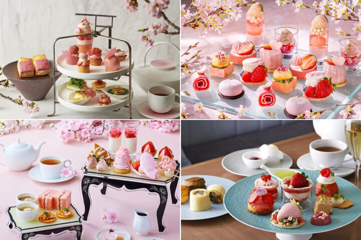 【東京】桜アフタヌーンティー10選