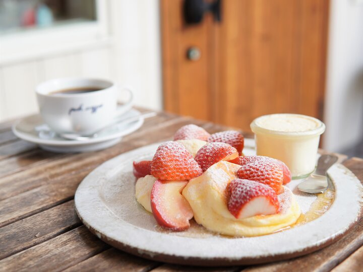 ふんわりとしたやさしい味わいのパンケーキに夢中♪鵠沼海岸「PCHコーヒー」