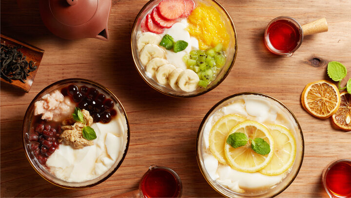 台湾の魅力が詰まった新感覚スイーツ茶豆花、表参道「LaTREE 果茶果酒」に登場