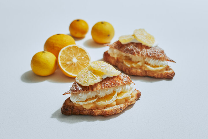 希少柑橘”湘南ゴールド”を使用。「MAISON CACAO」の季節限定