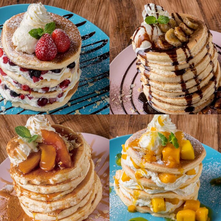 ふわふわ揺れる8段重ねのパンケーキ「ベルヴィル」横浜初出店