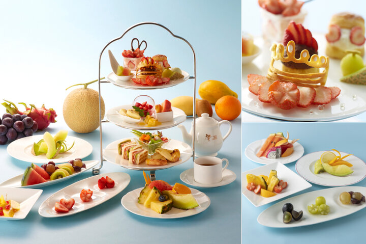 フルーツ食べ放題とアフタヌーンティーが一緒に楽しめる♪ 新宿「タカノフルーツティアラ」オープン