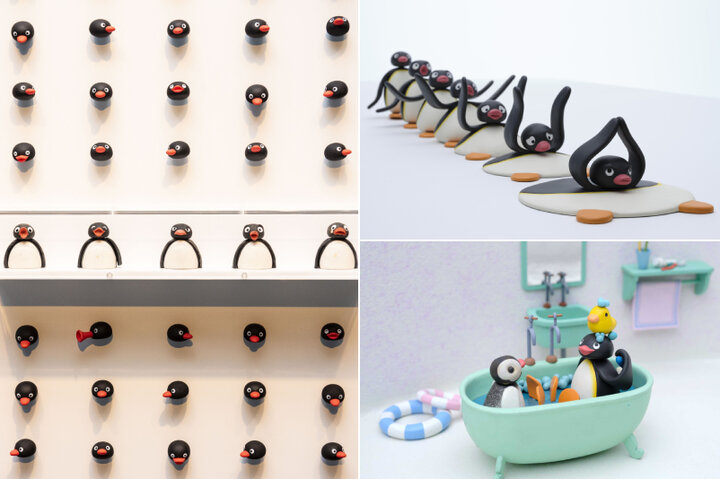 ピングーの貴重な制作資料を展示。40周年記念展覧会「ピングー展」横浜赤レンガ倉庫で開催