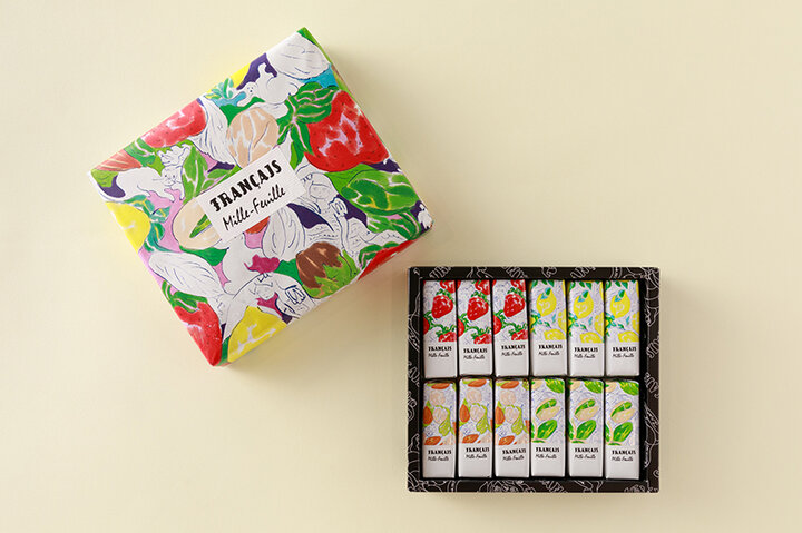 【東京ギフトパレット】フルーツ＆ナッツのクリームの風味豊かな焼き菓子「果実をたのしむミルフィユ」