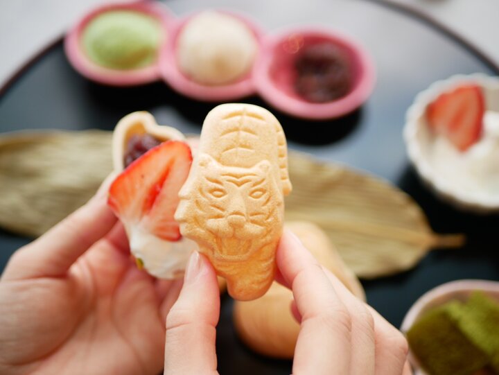 360年続く老舗和菓子屋の餡子を使用した「福来る！手作り最中」