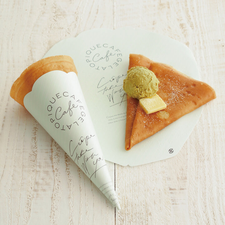 gelato pique cafe」クレープ＆ホットチョコレートの新作ショコラ
