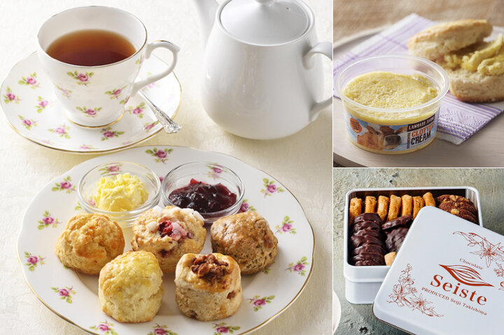 スコーン&紅茶が勢ぞろい♪「スコーンパーティー with TEA」銀座三越