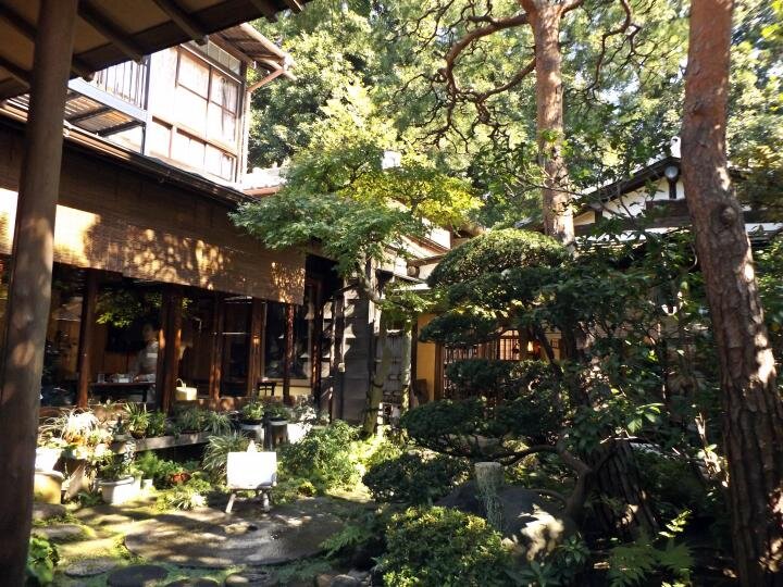 【自由が丘】美しい日本庭園を望む｢古桑庵｣