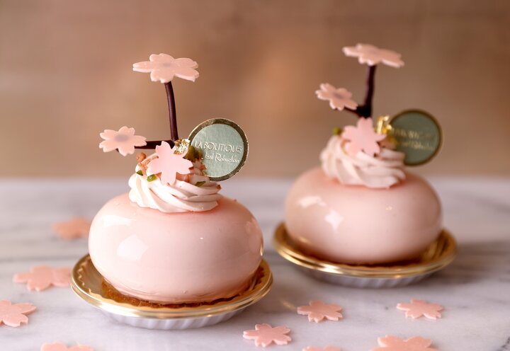 春らしさいっぱい♪「ジョエル・ロブション」桜や苺を使用した春限定