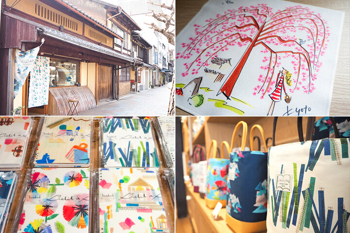 京都の風景にパリのエッセンスを加えたテキスタイル雑貨店「​​petit à petit」