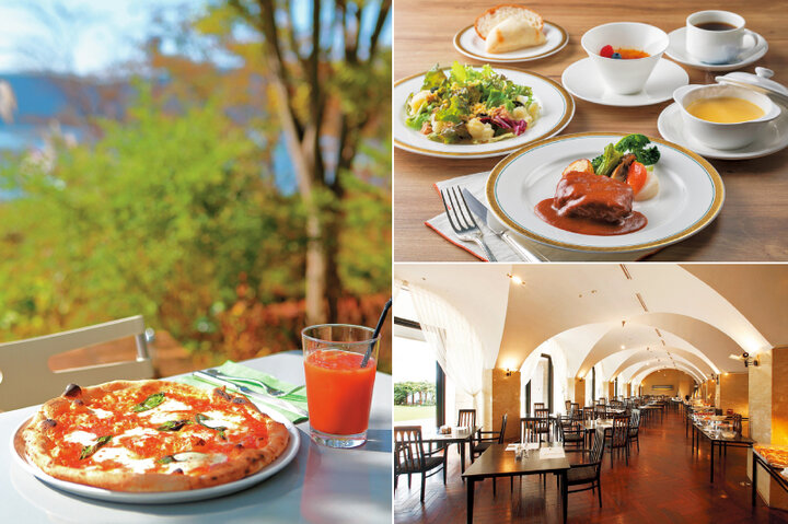 テラス席やガーデンが心地いい。箱根で楽しむ、湖畔のとっておきリゾートランチ