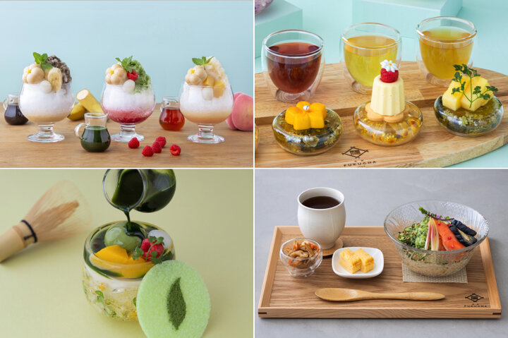 京都の夏を涼やかに「茶寮FUKUCHA」限定メニュー、宇治茶ティラミスかき氷や宇治抹茶＆和紅茶のハーバルパフェ