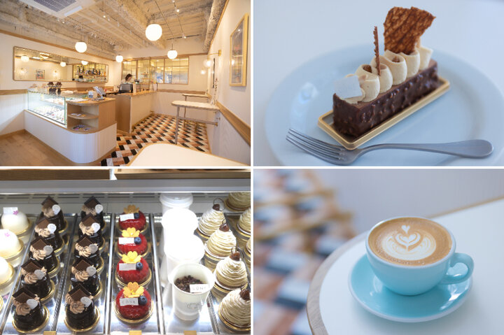 三宮にOPEN♪ パティシエとバリスタがタッグを組んだケーキスタンド「CÔNE」