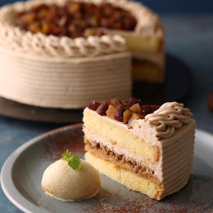 キハチ カフェ「ショコラマロンフェア」冬限定開催、ミニパフェやパイ