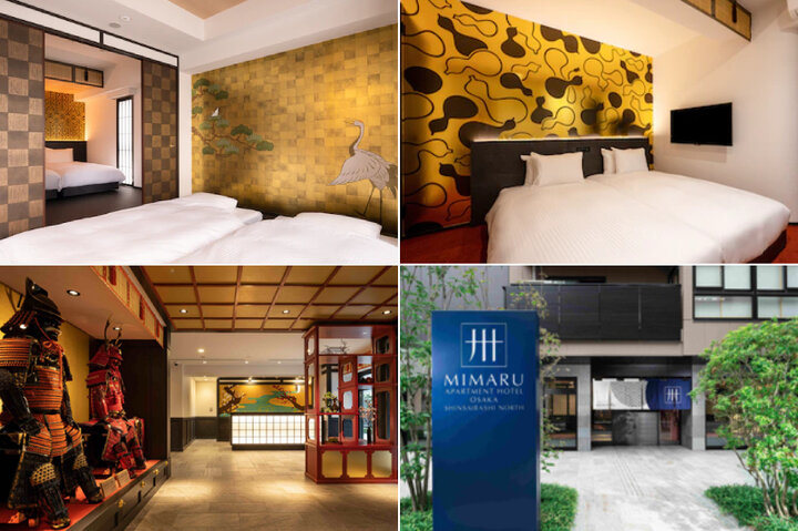 大阪城がテーマのホテルが心斎橋にオープン。黄金の茶室、殿の間、姫の間、忍の間も「MIMARU大阪 心斎橋NORTH」