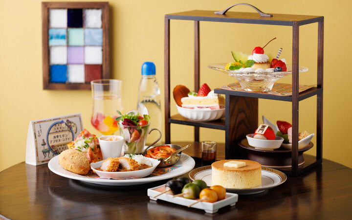 「浅草モダンアフタヌーンティー」昭和レトロと絶景を堪能、浅草ビューホテル