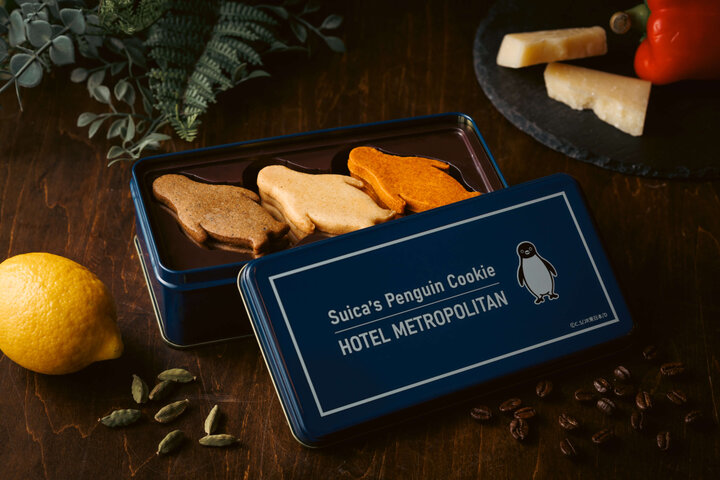 大人が楽しむ愛おしいクッキー缶「Suicaのペンギン 大人のクッキー」限定発売、手作業で作り上げるホテルメイドの味