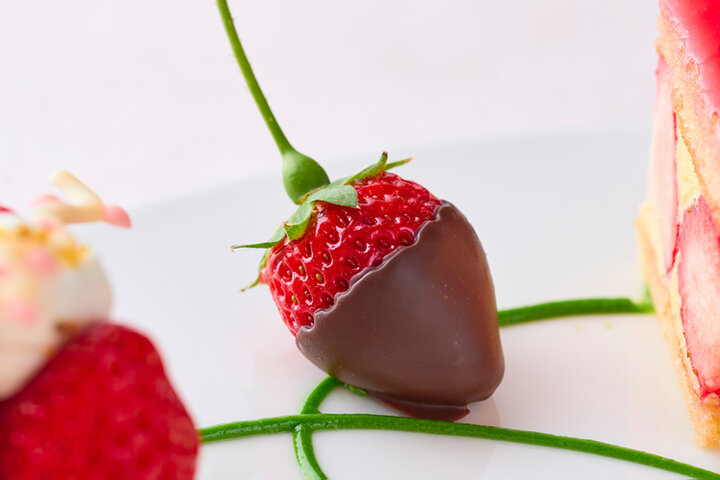 いちごチョコのフォンデュ♡うさぎ いちごチョコのフォンデュ♡うさぎ