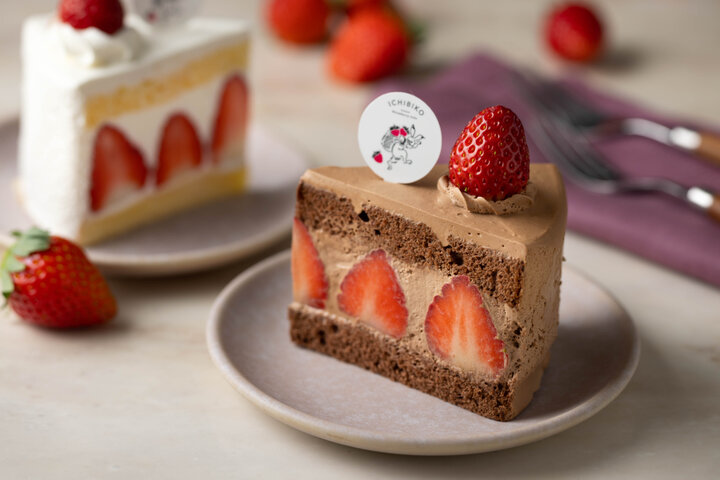 いちごのチョコショート