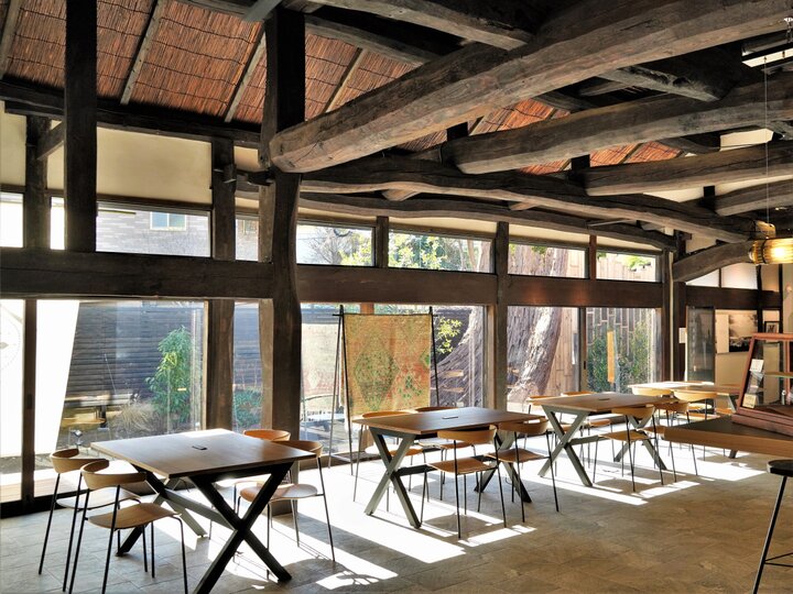 古都鎌倉に移築した大きな合掌造りの家で楽しむカフェやヨガ♪「WITH