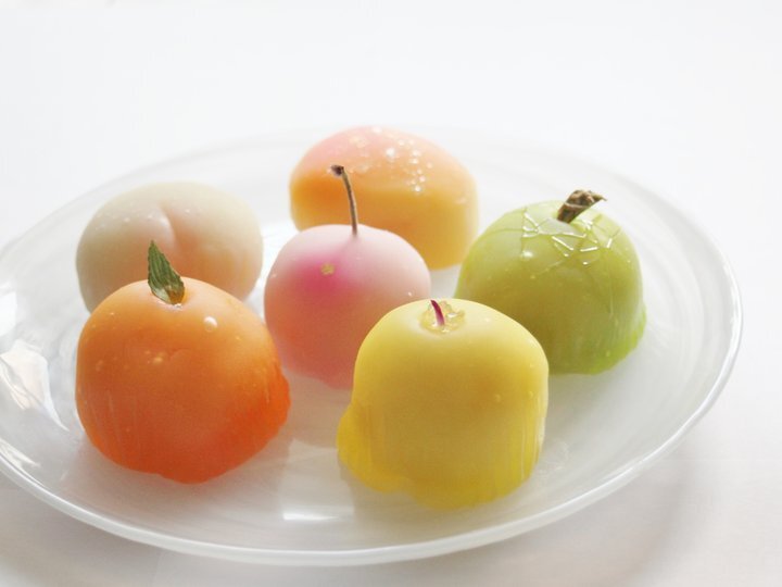 フルーツの果汁がじゅわっ。「松竹堂」の和菓子