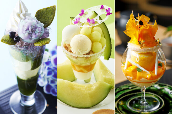 関西期間限定パフェ6選。あじさい、旬のメロンやマンゴーを堪能【2023年5月・6月】