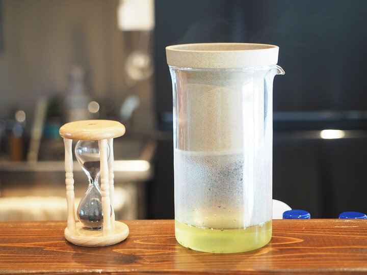 お茶を淹れるプロセスをじっくり味わう